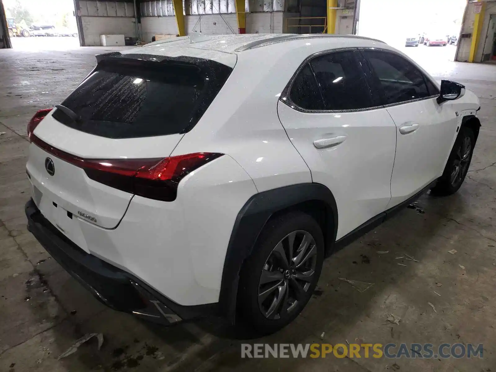 4 Photograph of a damaged car JTHY3JBH2K2003605 LEXUS UX 200 2019