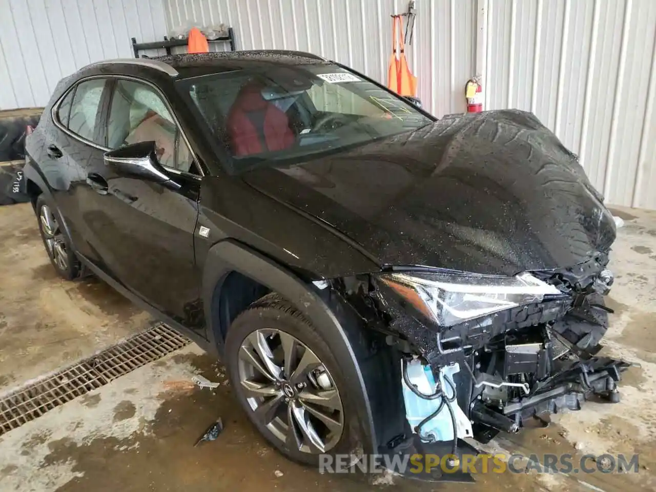 1 Photograph of a damaged car JTHY3JBH2K2006259 LEXUS UX 200 2019