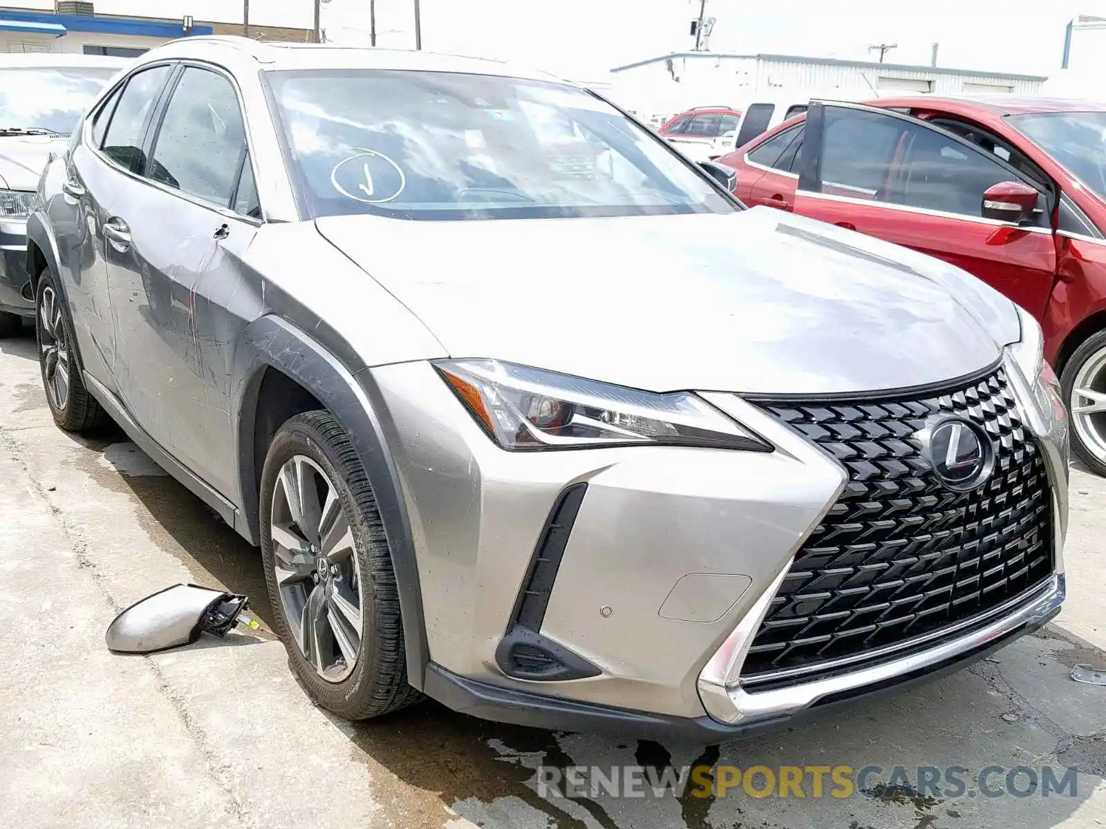 1 Фотография поврежденного автомобиля JTHY3JBH2K2006942 LEXUS UX 200 2019