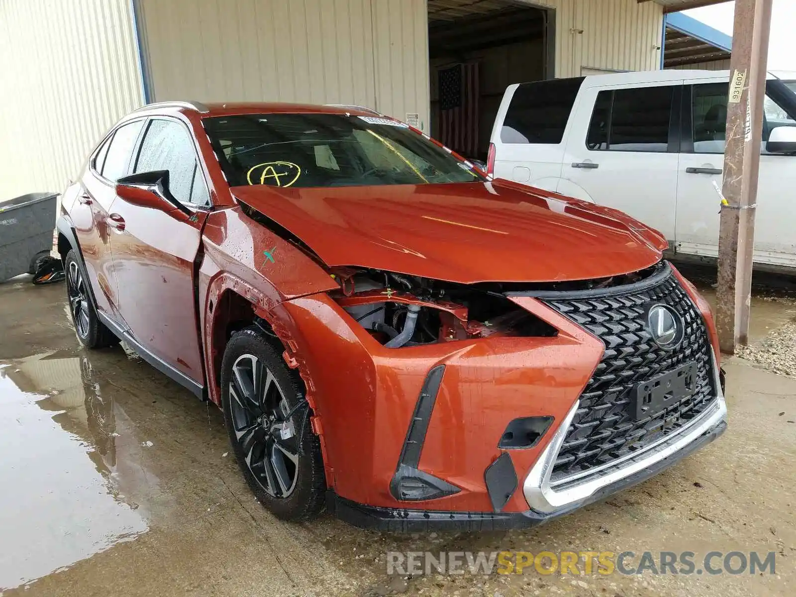 1 Photograph of a damaged car JTHY3JBH2K2007217 LEXUS UX 200 2019