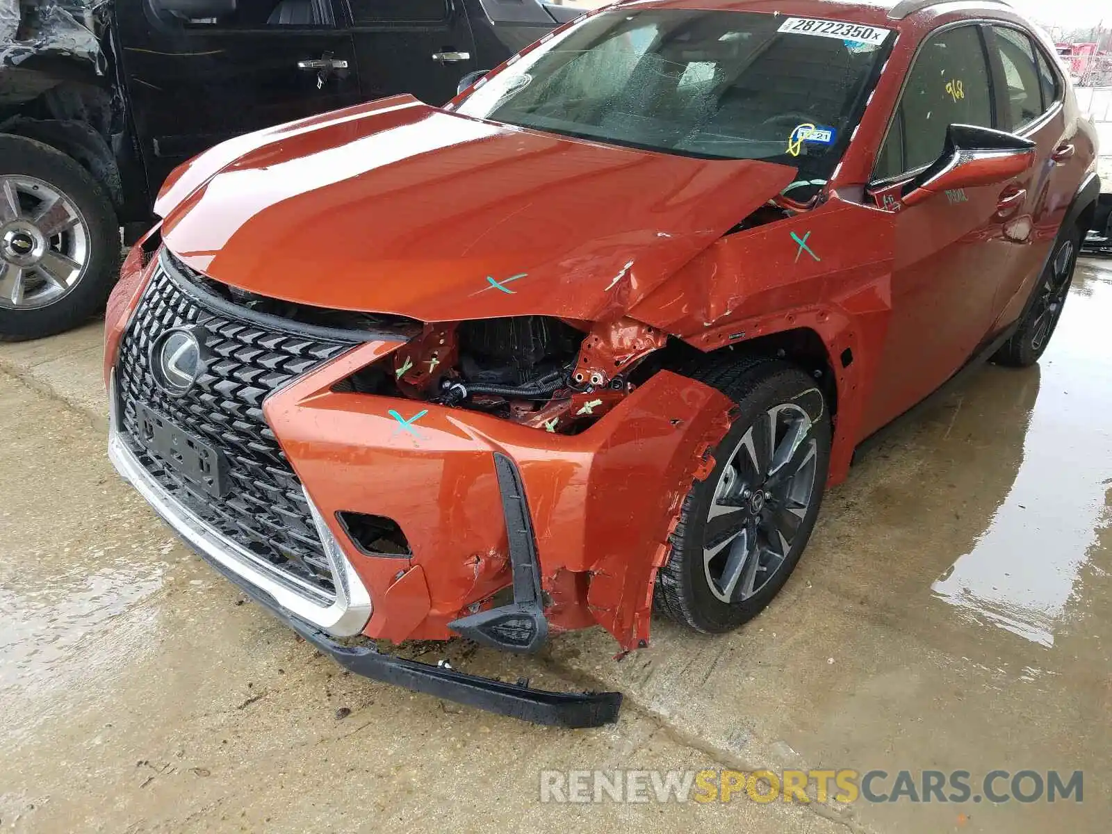 9 Photograph of a damaged car JTHY3JBH2K2007217 LEXUS UX 200 2019