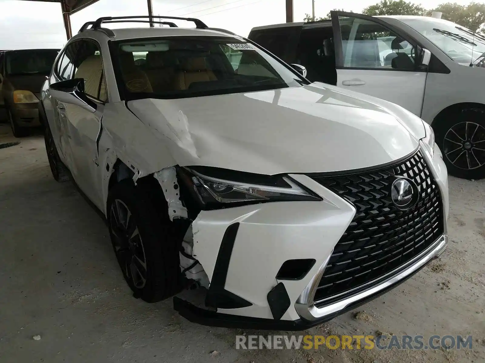 1 Photograph of a damaged car JTHY3JBH2K2012174 LEXUS UX 200 2019