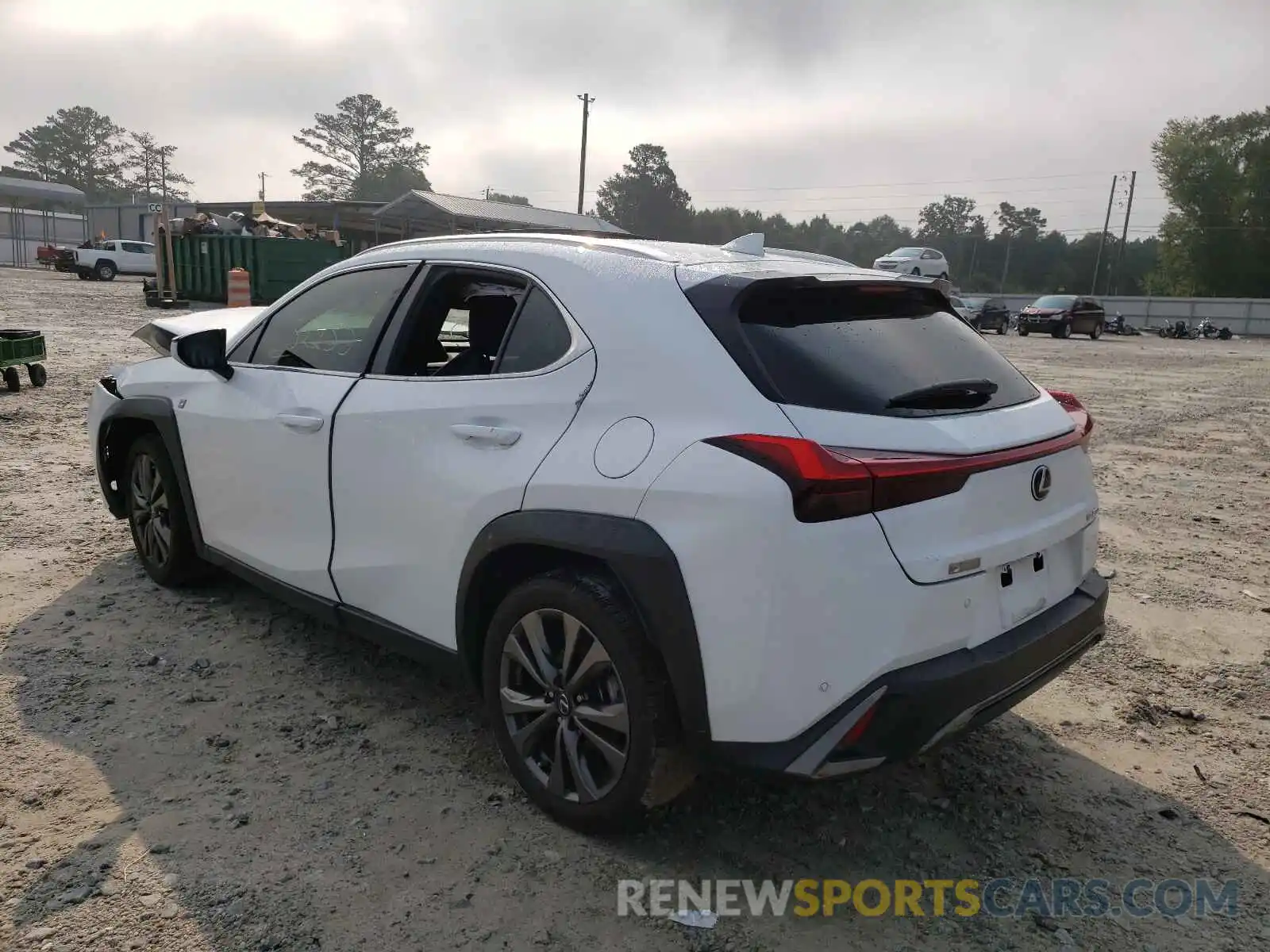 3 Photograph of a damaged car JTHY3JBH2K2013227 LEXUS UX 200 2019