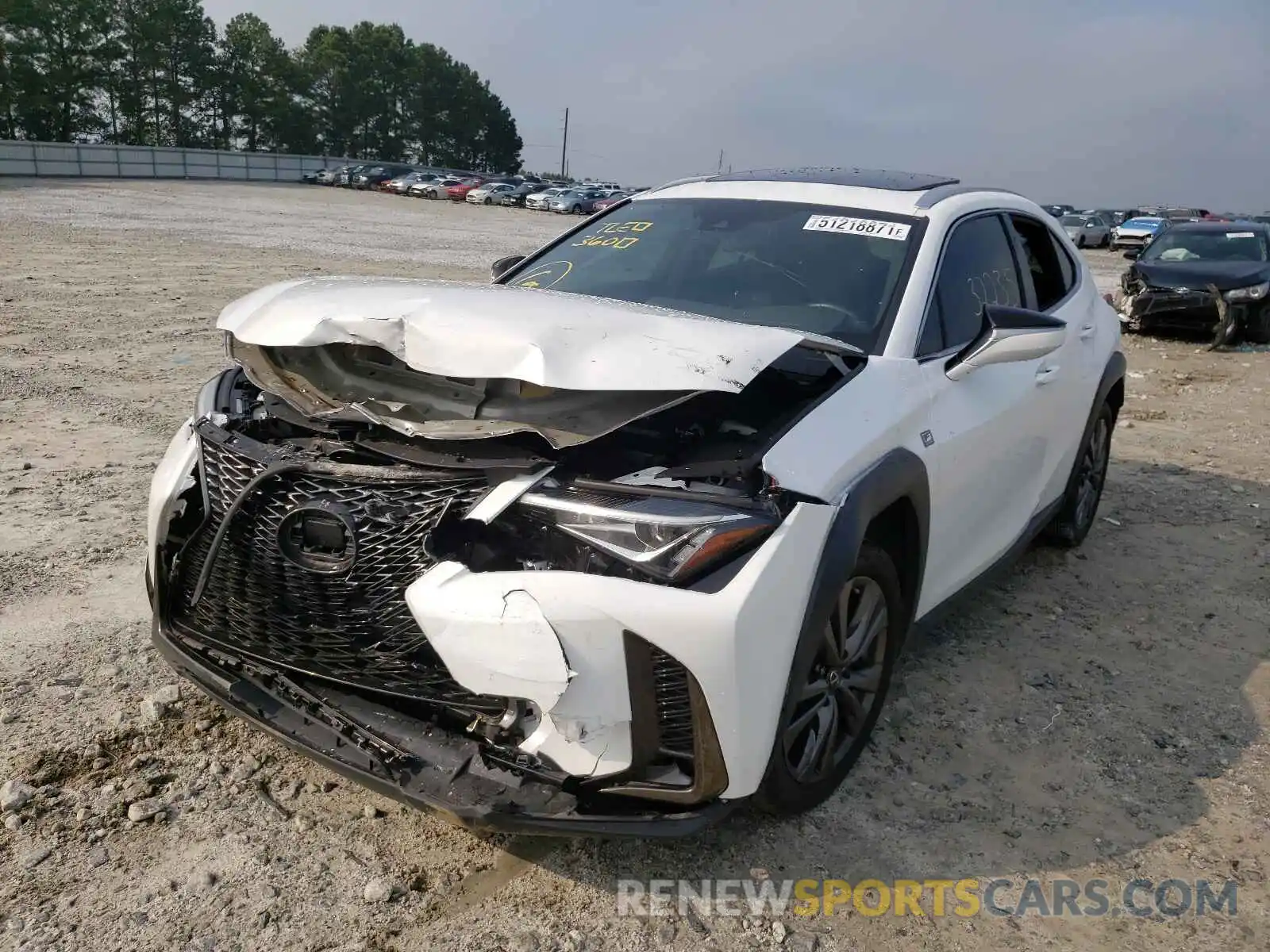 9 Photograph of a damaged car JTHY3JBH2K2013227 LEXUS UX 200 2019