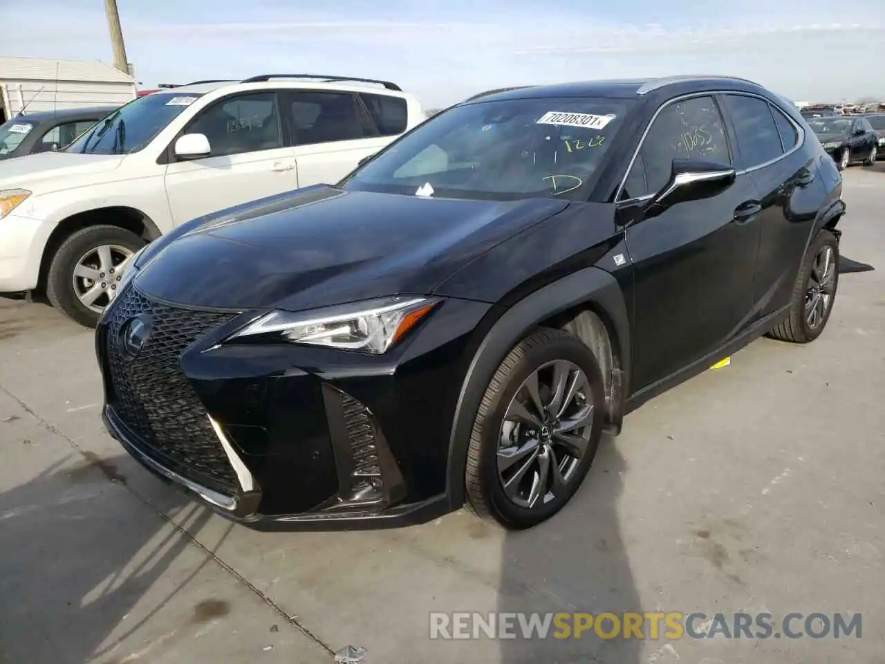 2 Фотография поврежденного автомобиля JTHY3JBH3K2000308 LEXUS UX 200 2019