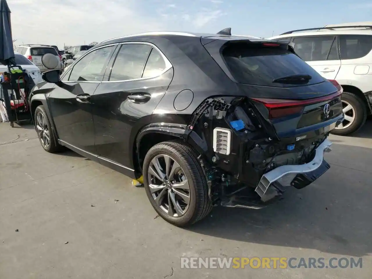 3 Photograph of a damaged car JTHY3JBH3K2000308 LEXUS UX 200 2019