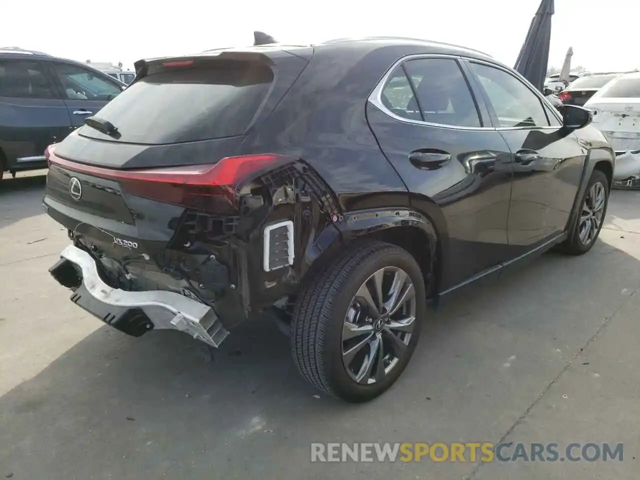 4 Photograph of a damaged car JTHY3JBH3K2000308 LEXUS UX 200 2019