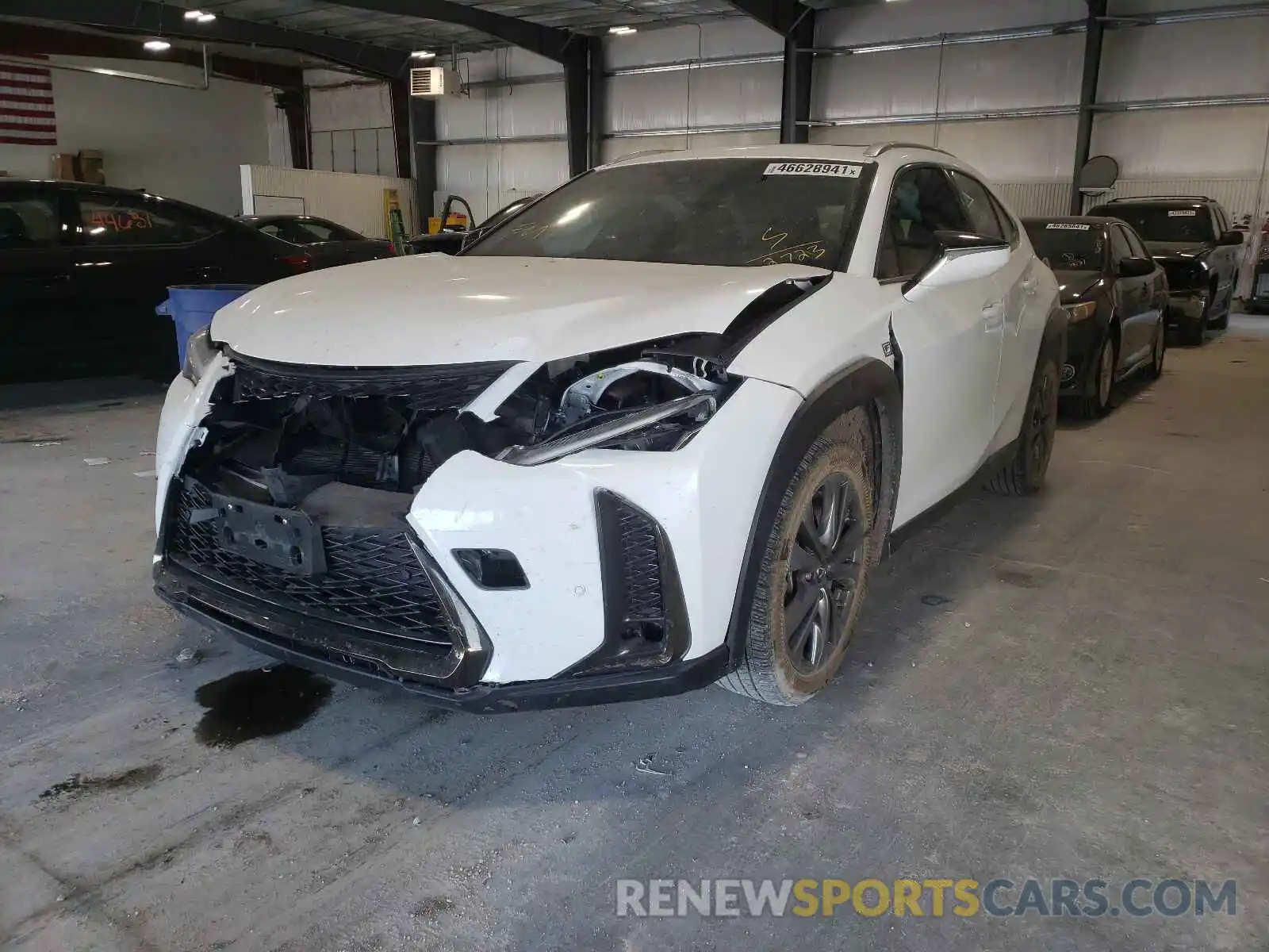 2 Фотография поврежденного автомобиля JTHY3JBH3K2002723 LEXUS UX 200 2019