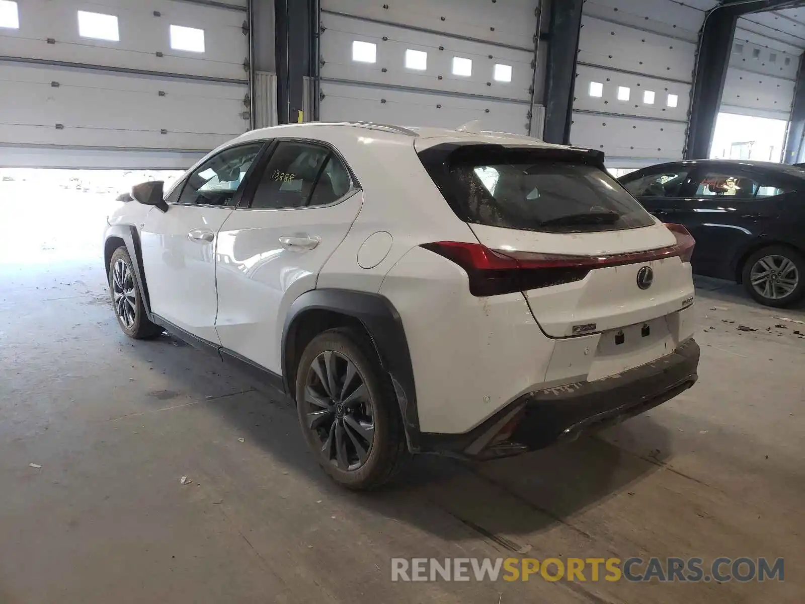 3 Фотография поврежденного автомобиля JTHY3JBH3K2002723 LEXUS UX 200 2019