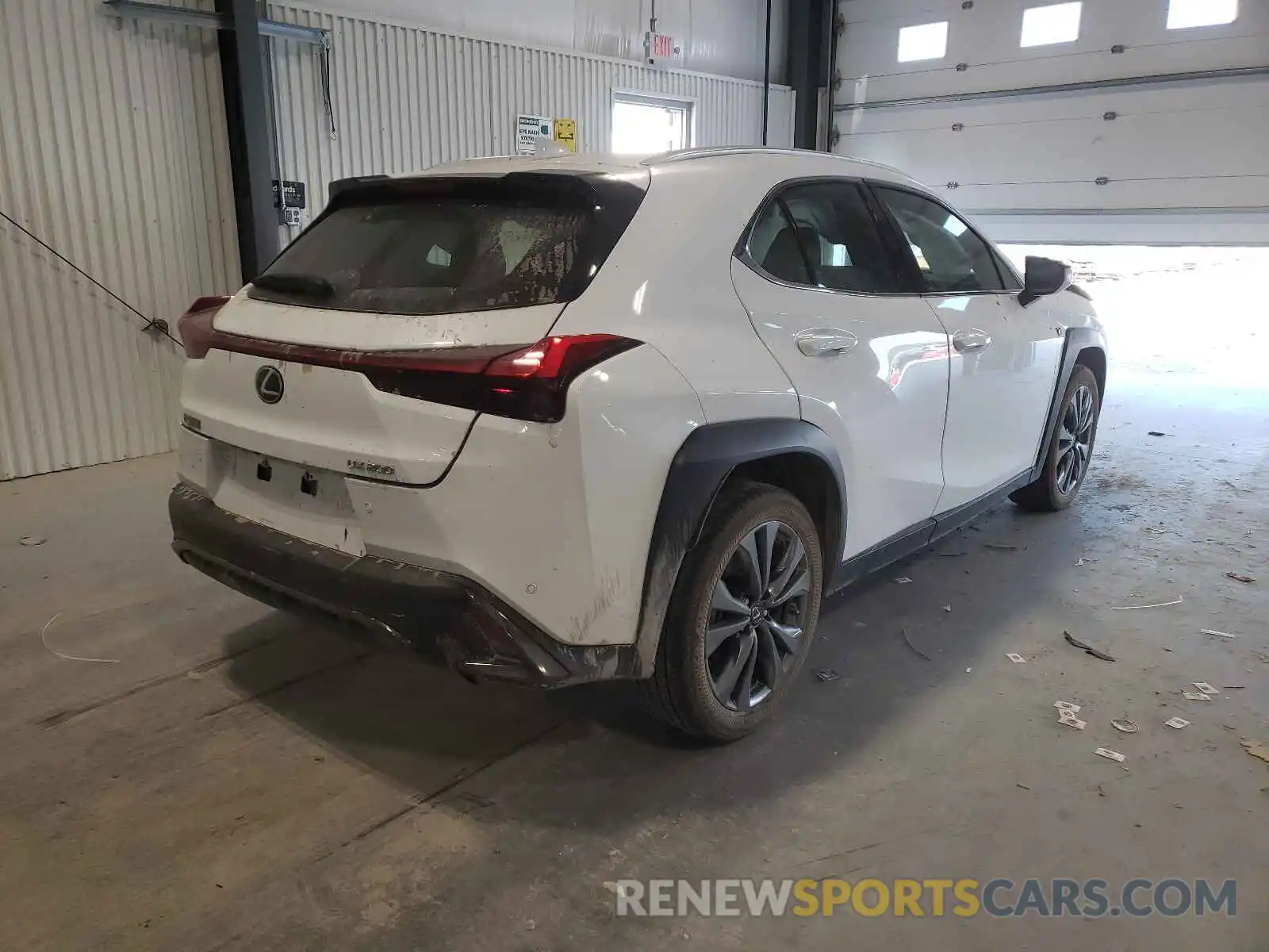 4 Фотография поврежденного автомобиля JTHY3JBH3K2002723 LEXUS UX 200 2019