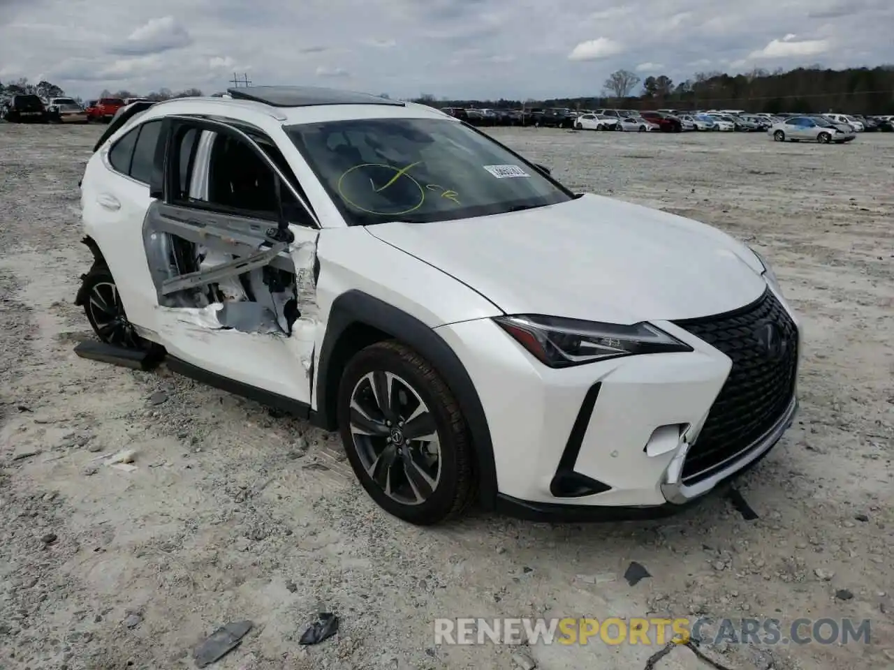 1 Фотография поврежденного автомобиля JTHY3JBH3K2004181 LEXUS UX 200 2019