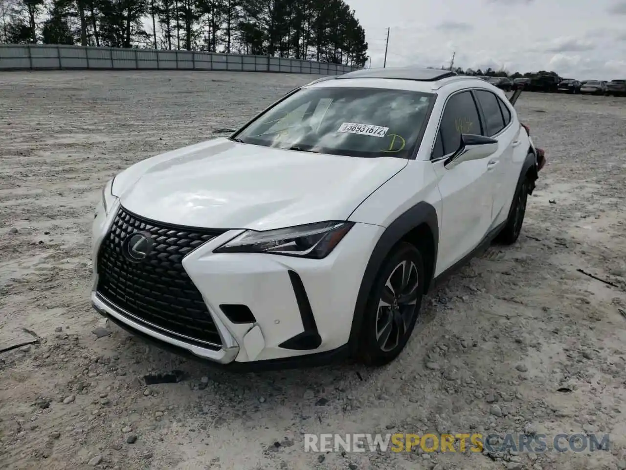 2 Photograph of a damaged car JTHY3JBH3K2004181 LEXUS UX 200 2019