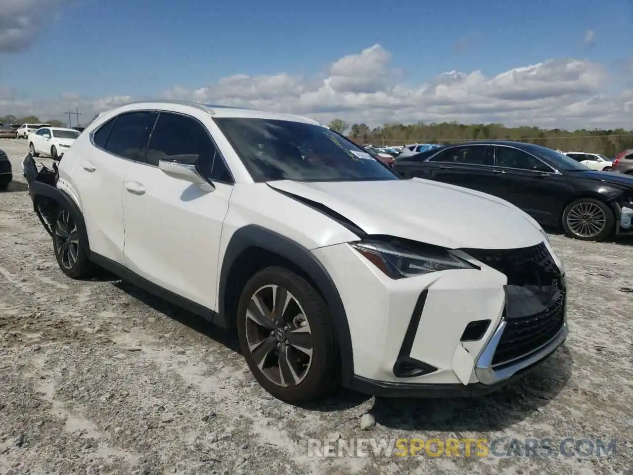 1 Photograph of a damaged car JTHY3JBH3K2007078 LEXUS UX 200 2019