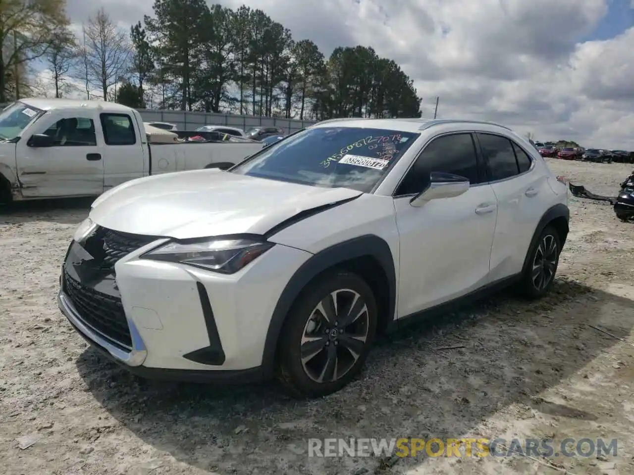 2 Фотография поврежденного автомобиля JTHY3JBH3K2007078 LEXUS UX 200 2019