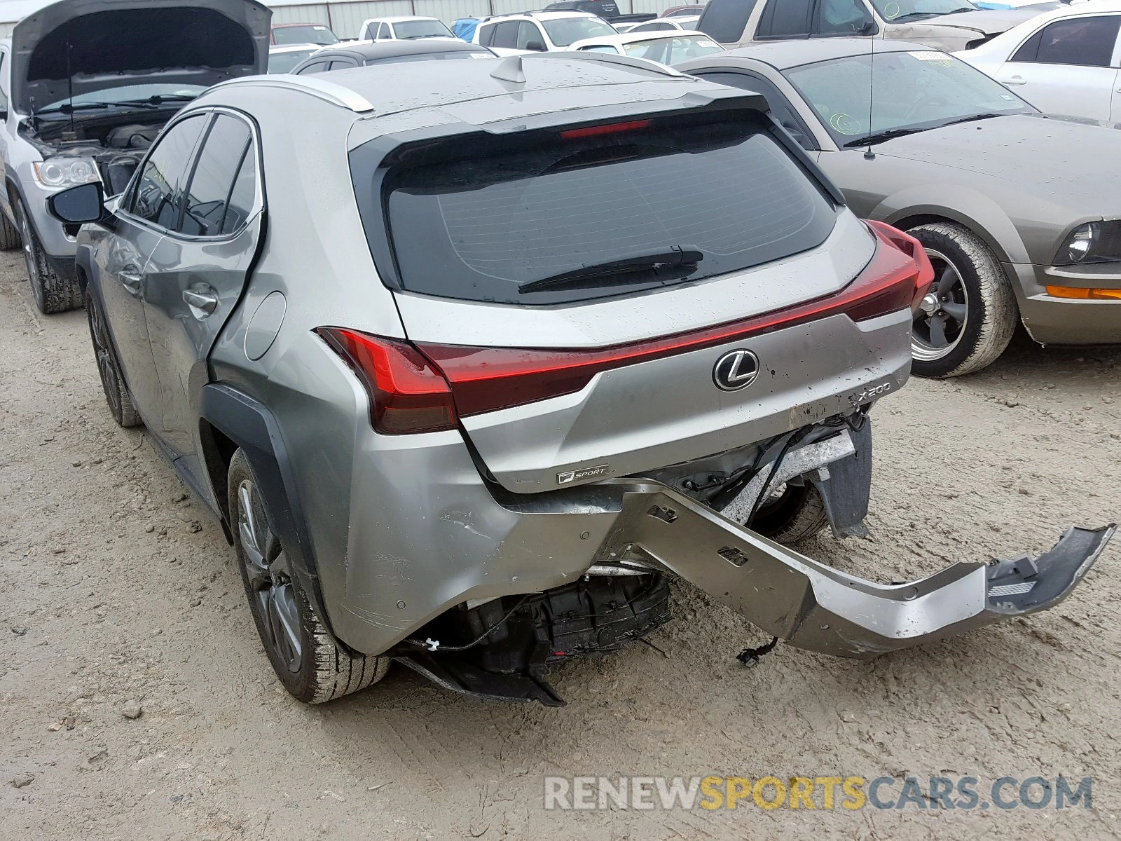 3 Photograph of a damaged car JTHY3JBH3K2008117 LEXUS UX 200 2019