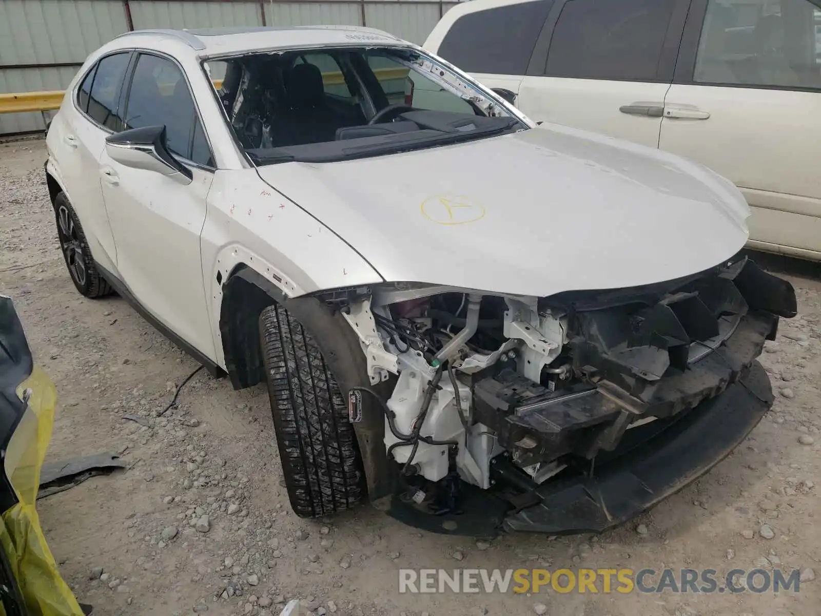 1 Photograph of a damaged car JTHY3JBH3K2017142 LEXUS UX 200 2019