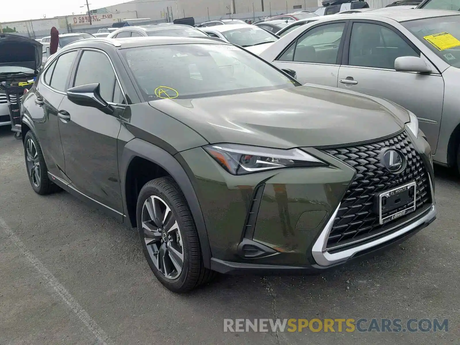 1 Photograph of a damaged car JTHY3JBH4K2016288 LEXUS UX 200 2019