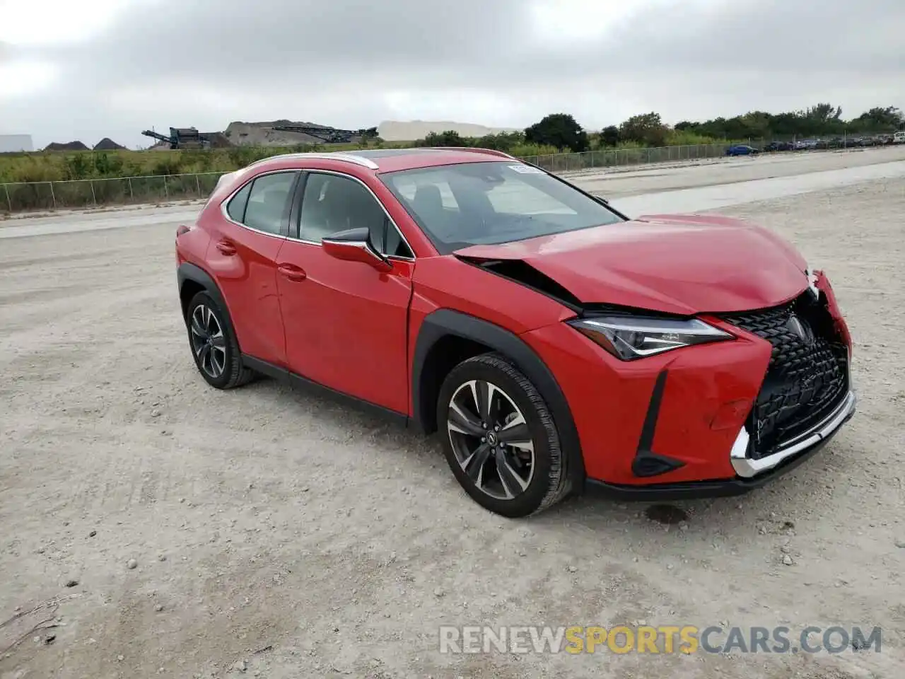 1 Photograph of a damaged car JTHY3JBH5K2015943 LEXUS UX 200 2019