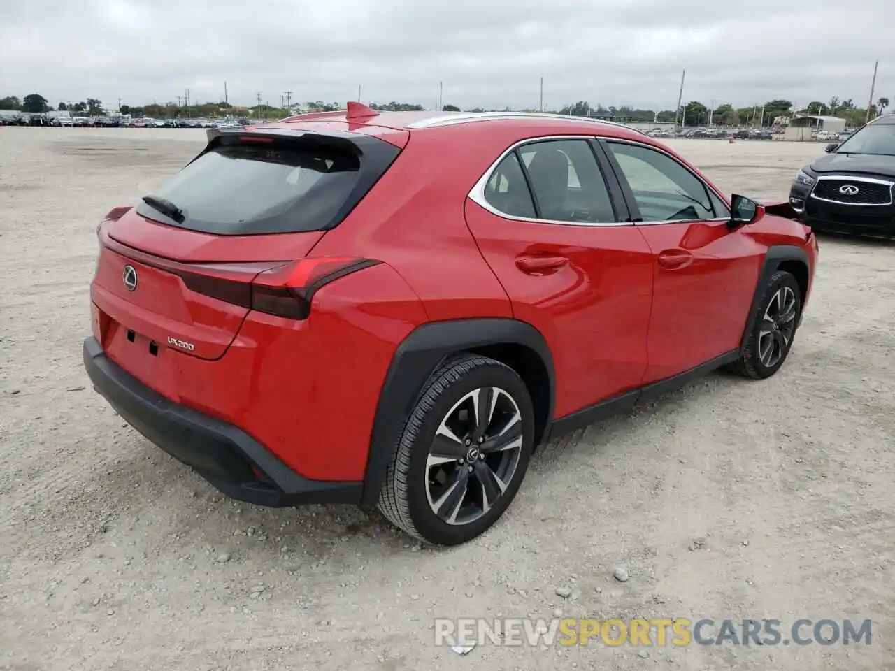 4 Фотография поврежденного автомобиля JTHY3JBH5K2015943 LEXUS UX 200 2019