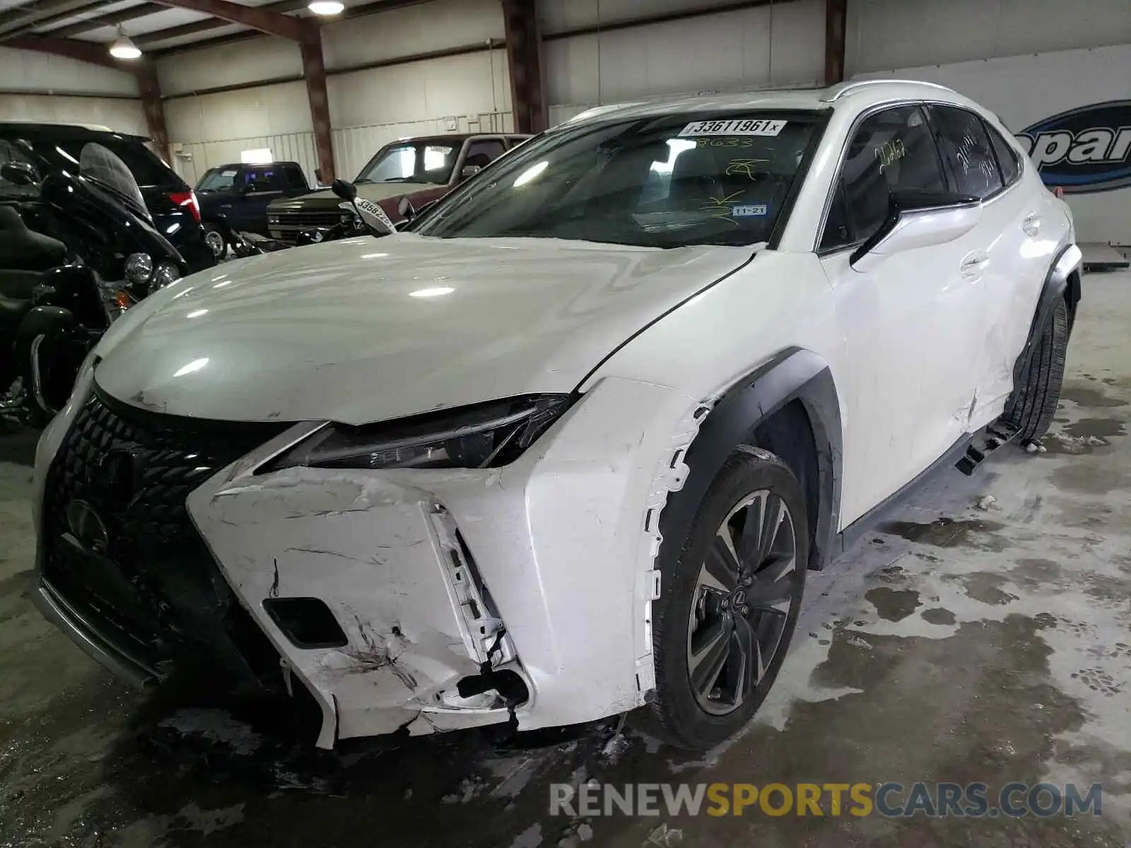 2 Photograph of a damaged car JTHY3JBH5K2018633 LEXUS UX 200 2019