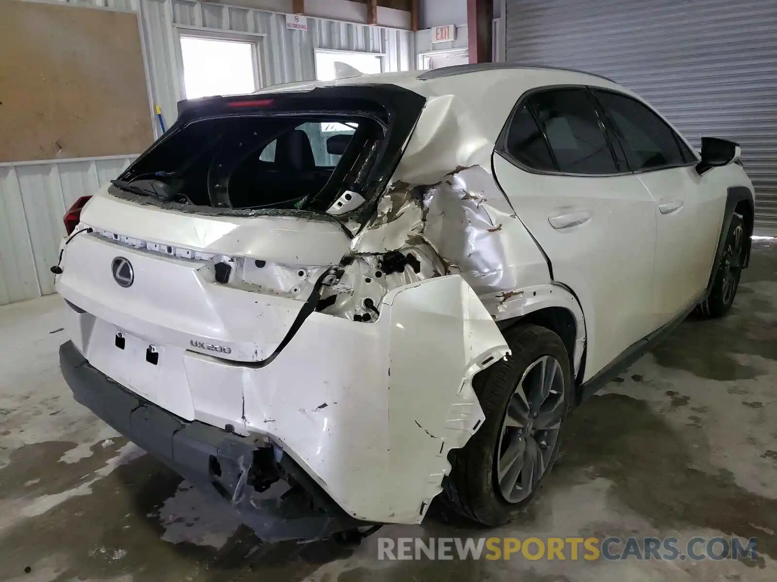 4 Photograph of a damaged car JTHY3JBH5K2018633 LEXUS UX 200 2019