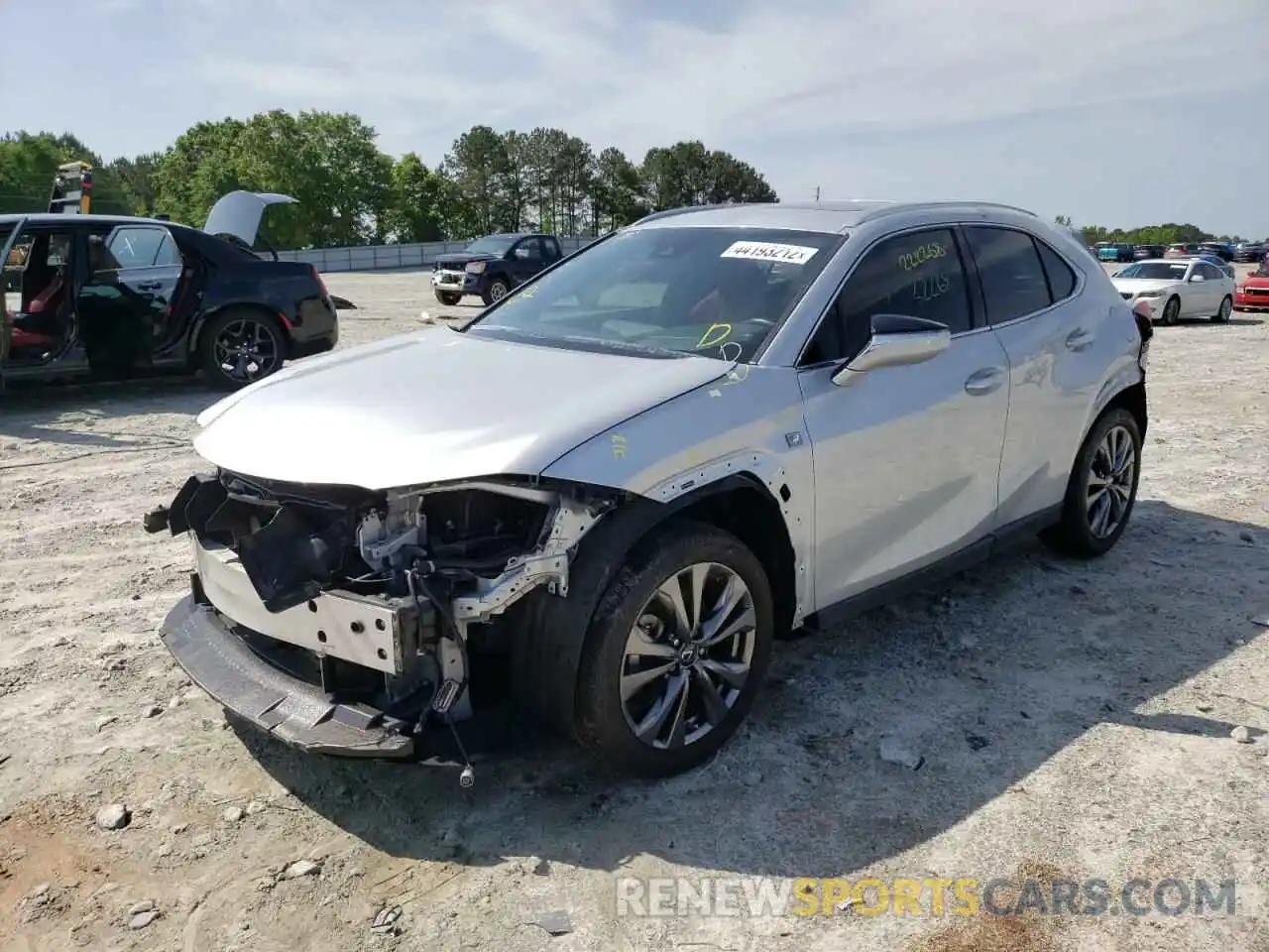 2 Photograph of a damaged car JTHY3JBH6K2006250 LEXUS UX 200 2019