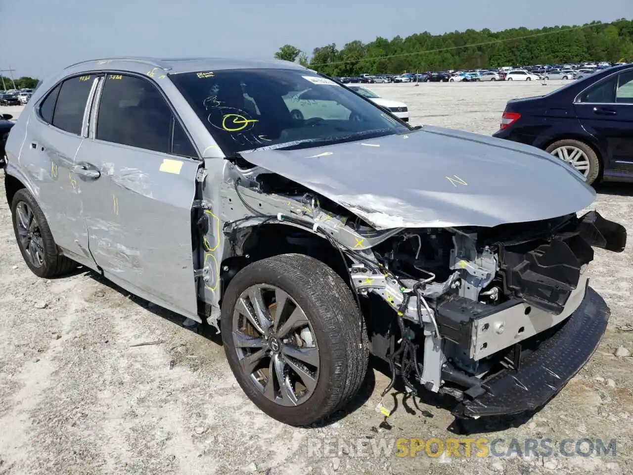 9 Photograph of a damaged car JTHY3JBH6K2006250 LEXUS UX 200 2019