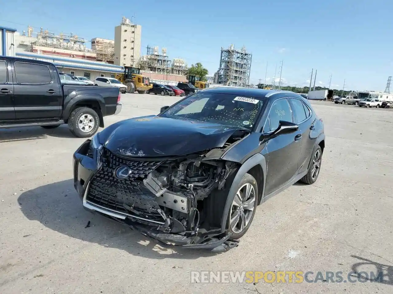 2 Photograph of a damaged car JTHY3JBH6K2020066 LEXUS UX 200 2019