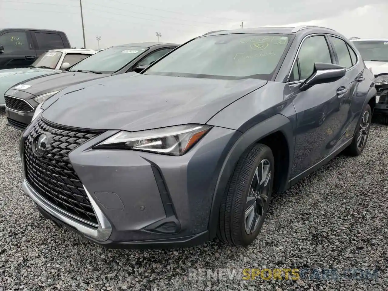 2 Photograph of a damaged car JTHY3JBH7K2000795 LEXUS UX 200 2019