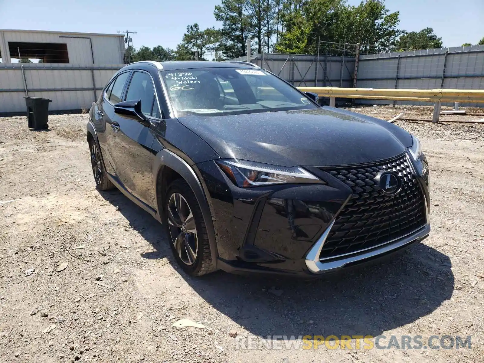 1 Photograph of a damaged car JTHY3JBH7K2001283 LEXUS UX 200 2019