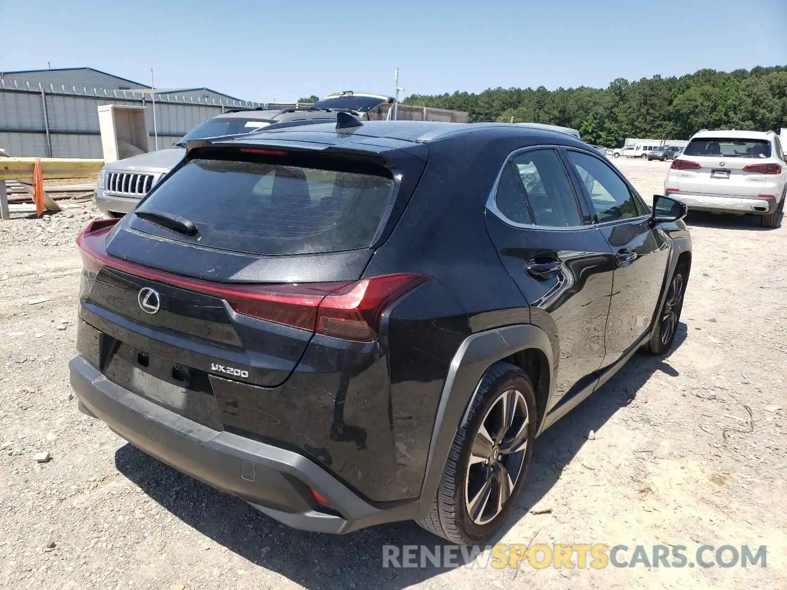 4 Photograph of a damaged car JTHY3JBH7K2001283 LEXUS UX 200 2019