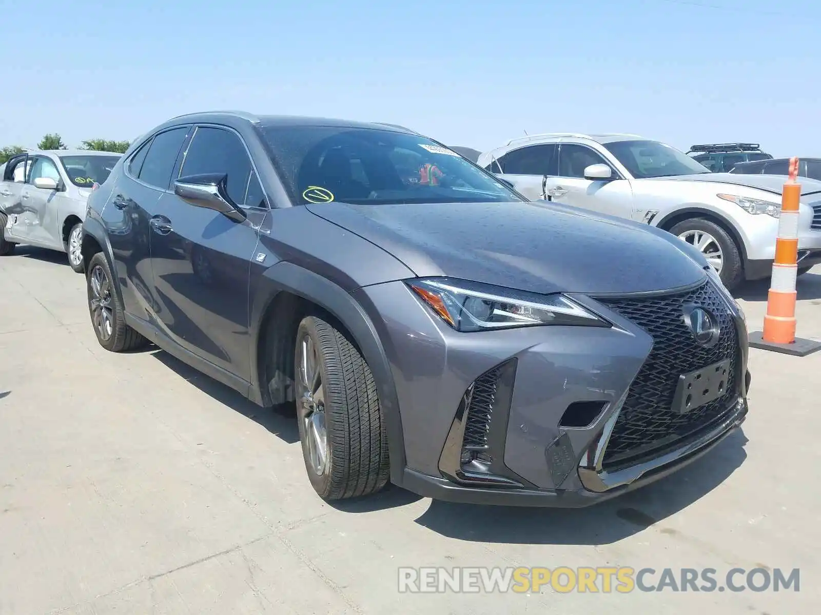 1 Фотография поврежденного автомобиля JTHY3JBH7K2002224 LEXUS UX 200 2019