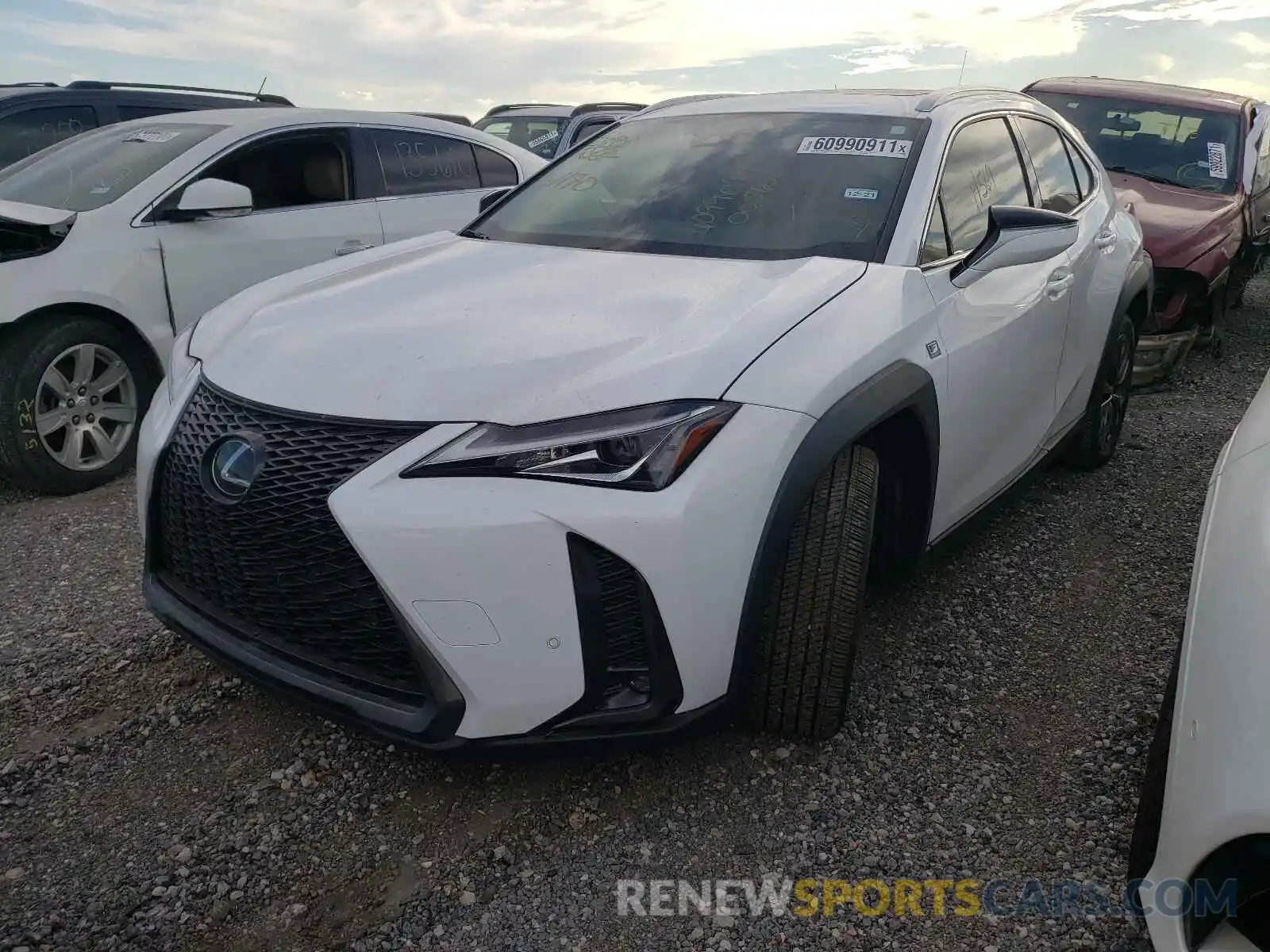 2 Photograph of a damaged car JTHY3JBH7K2005608 LEXUS UX 200 2019