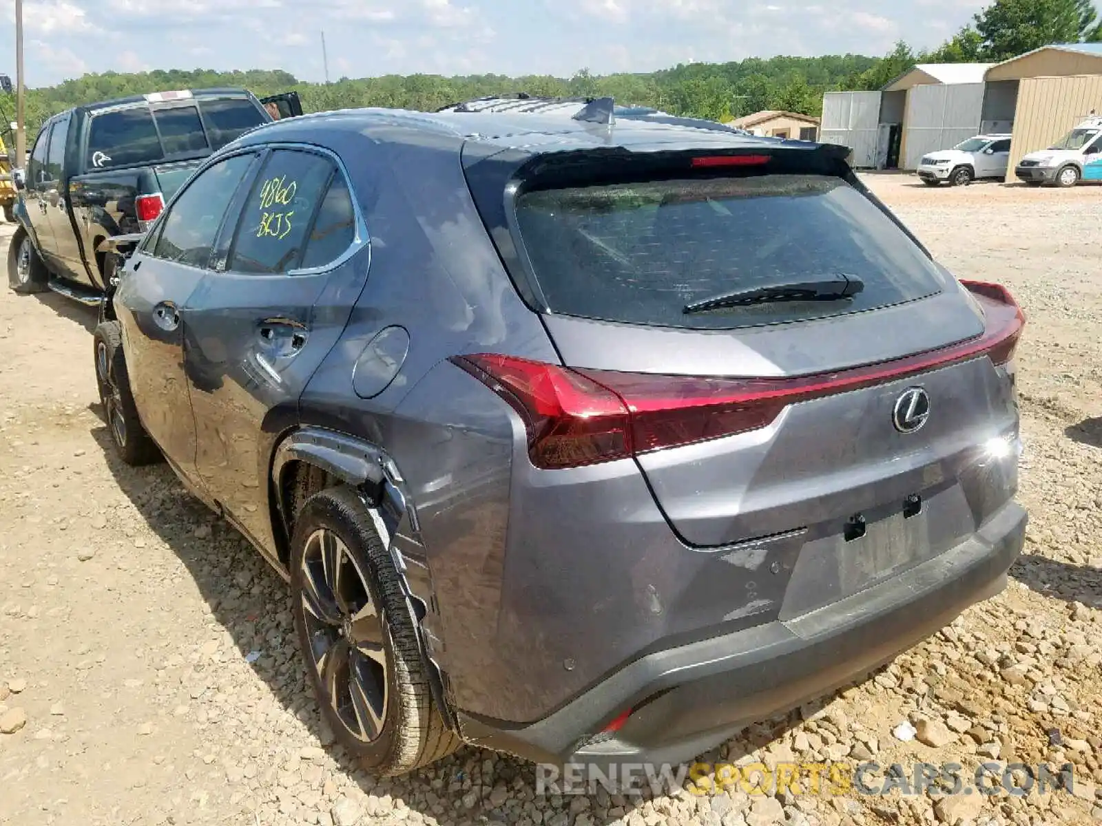 3 Photograph of a damaged car JTHY3JBH7K2007729 LEXUS UX 200 2019