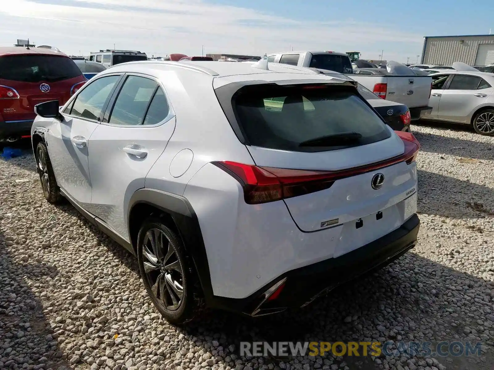 3 Photograph of a damaged car JTHY3JBH7K2016639 LEXUS UX 200 2019