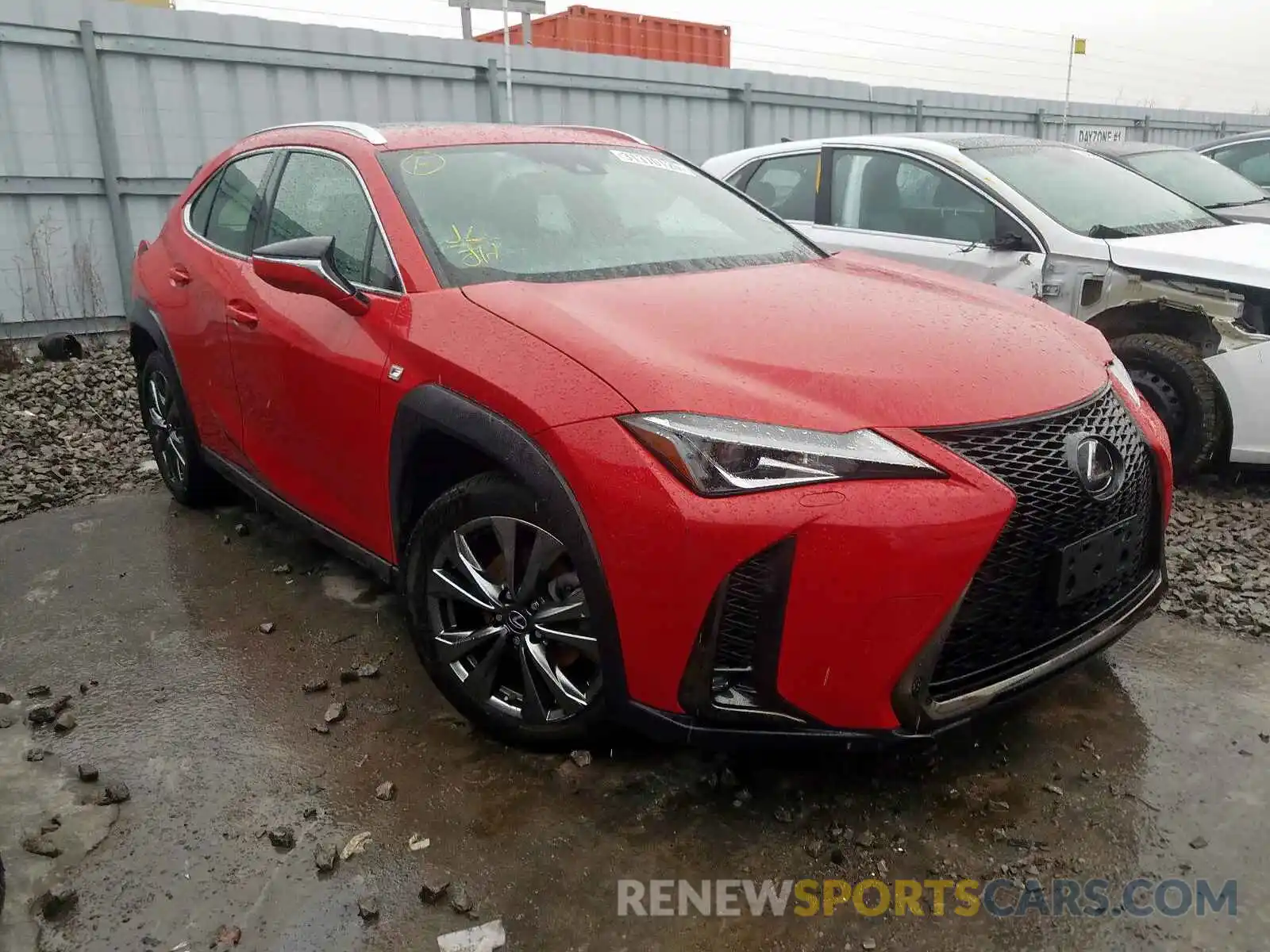 1 Photograph of a damaged car JTHY3JBH8K2000224 LEXUS UX 200 2019