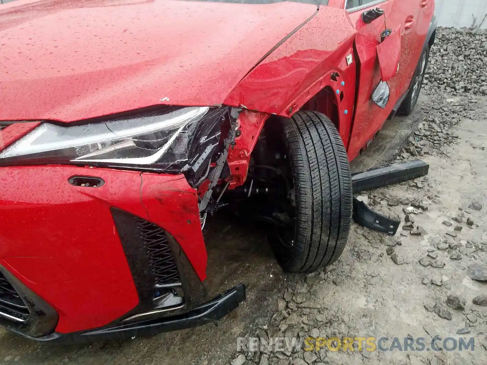 9 Photograph of a damaged car JTHY3JBH8K2000224 LEXUS UX 200 2019