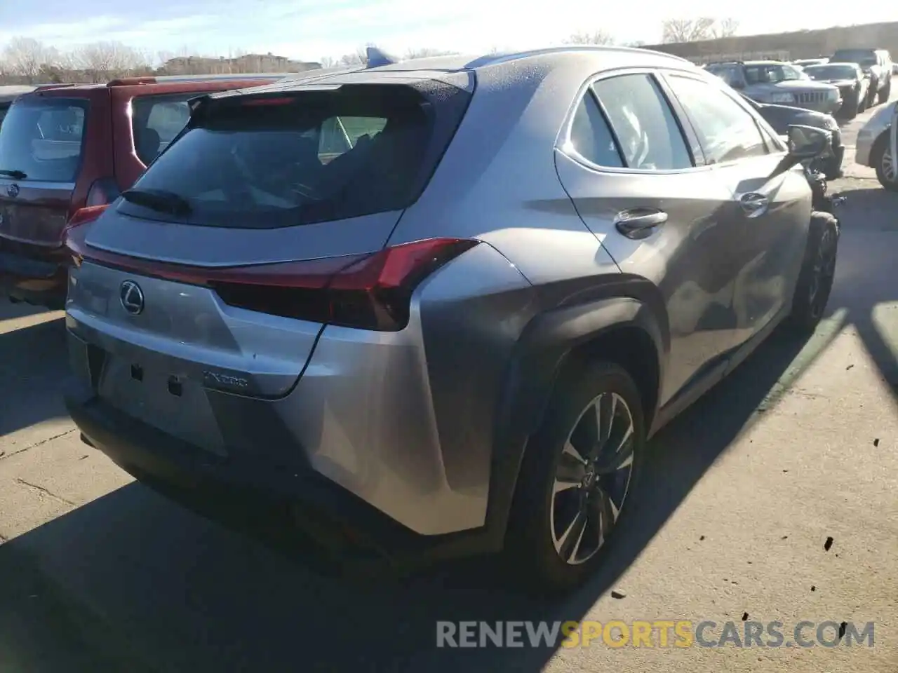 4 Фотография поврежденного автомобиля JTHY3JBH8K2003821 LEXUS UX 200 2019