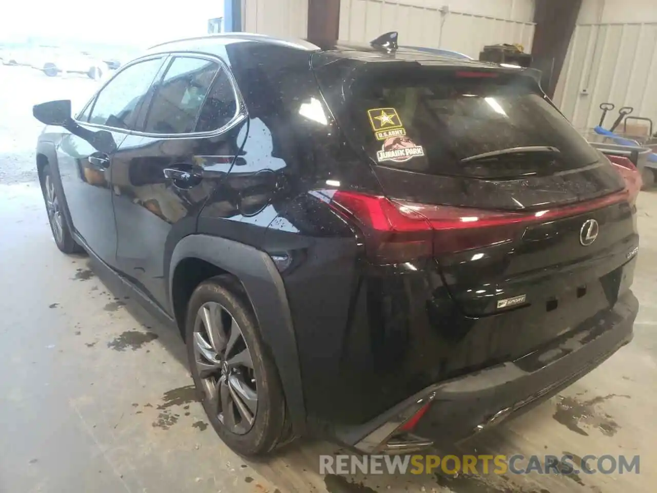 3 Photograph of a damaged car JTHY3JBH8K2004161 LEXUS UX 200 2019