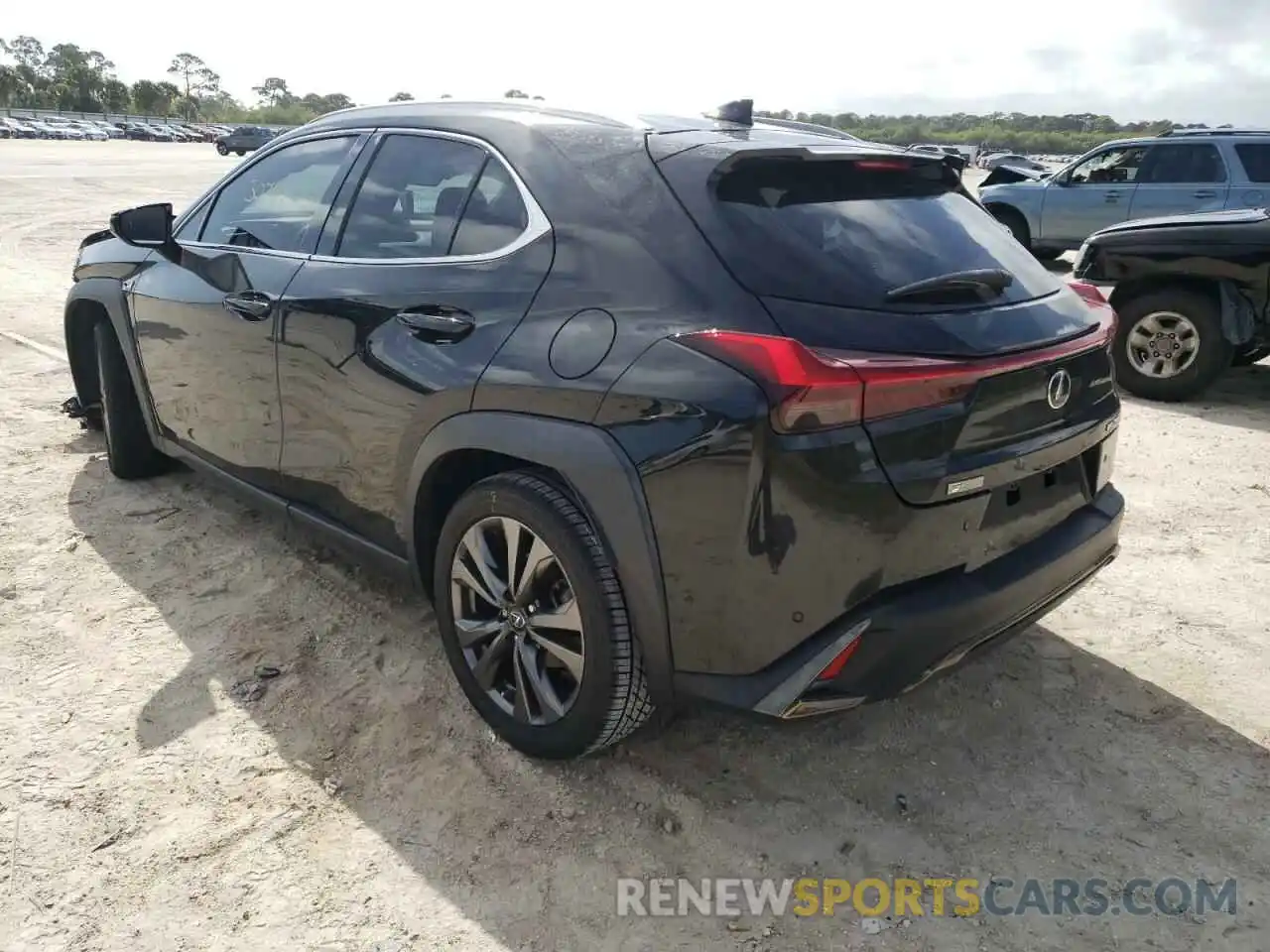 3 Photograph of a damaged car JTHY3JBH8K2005228 LEXUS UX 200 2019