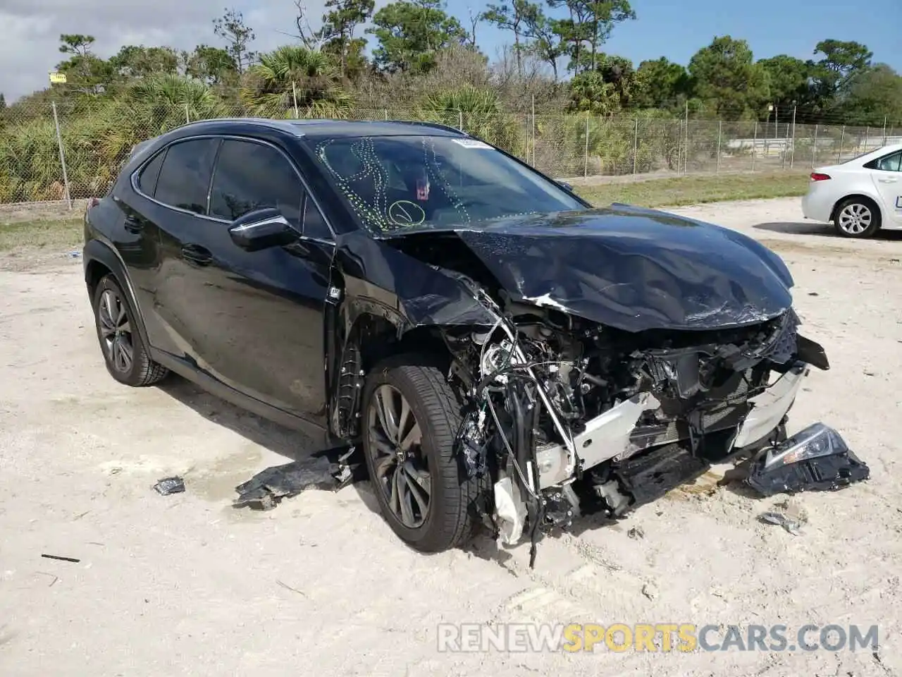 9 Photograph of a damaged car JTHY3JBH8K2005228 LEXUS UX 200 2019