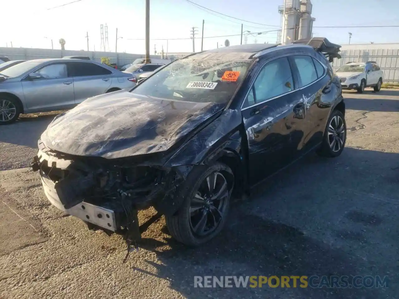 2 Photograph of a damaged car JTHY3JBH8K2006492 LEXUS UX 200 2019