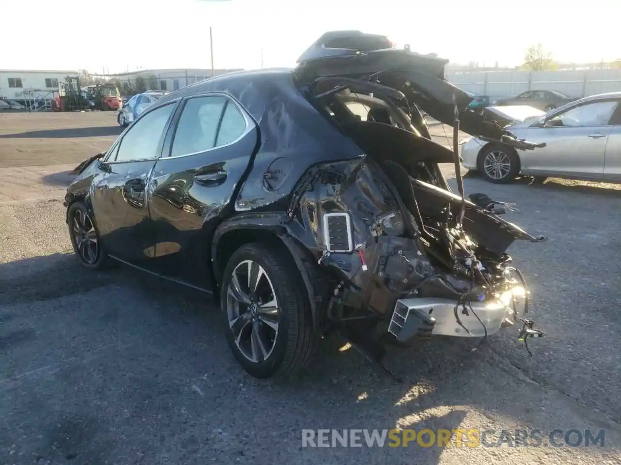 3 Photograph of a damaged car JTHY3JBH8K2006492 LEXUS UX 200 2019