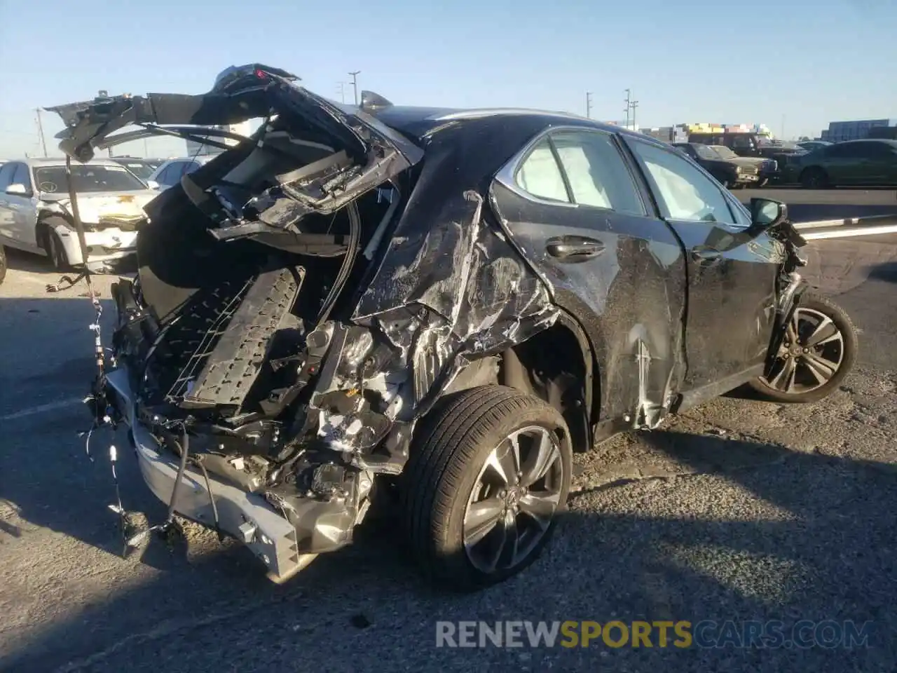 4 Photograph of a damaged car JTHY3JBH8K2006492 LEXUS UX 200 2019