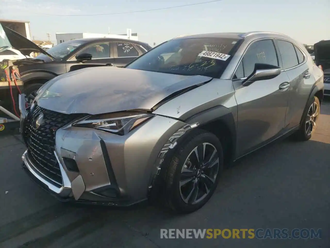 2 Фотография поврежденного автомобиля JTHY3JBH8K2006931 LEXUS UX 200 2019