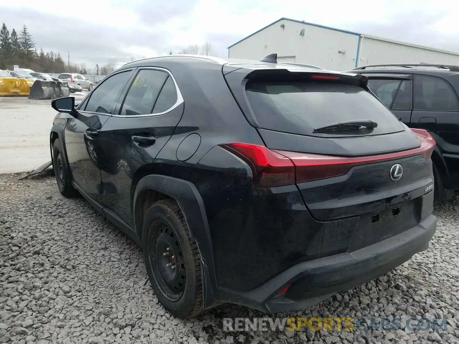 3 Фотография поврежденного автомобиля JTHY3JBH8K2009344 LEXUS UX 200 2019