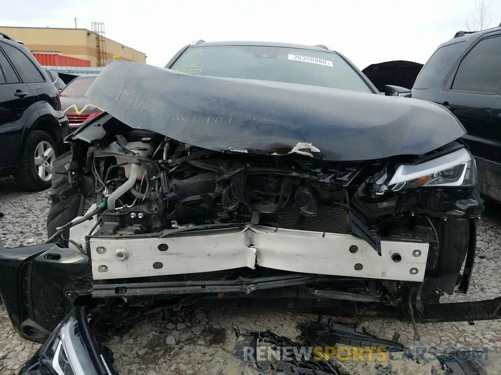 9 Photograph of a damaged car JTHY3JBH8K2009344 LEXUS UX 200 2019