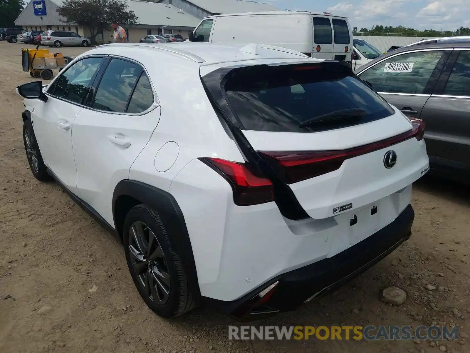 3 Photograph of a damaged car JTHY3JBH8K2015029 LEXUS UX 200 2019