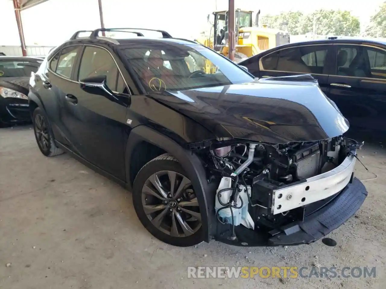 1 Photograph of a damaged car JTHY3JBH9K2004976 LEXUS UX 200 2019