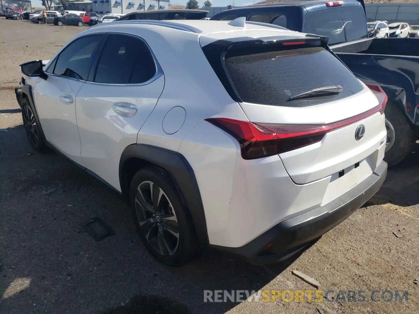 3 Photograph of a damaged car JTHY3JBH9K2006646 LEXUS UX 200 2019